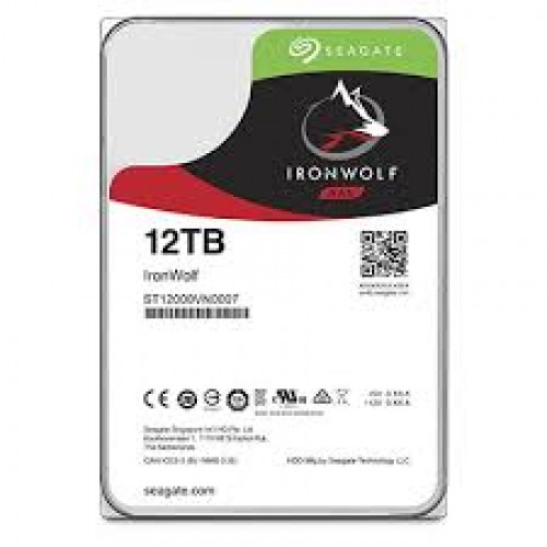 3.5” INTERNAL HDD SEAGATE IRON WOLF - 12TB