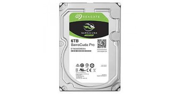 3.5” INTERNAL HDD SEAGATE BARRACUDA - 6 TB