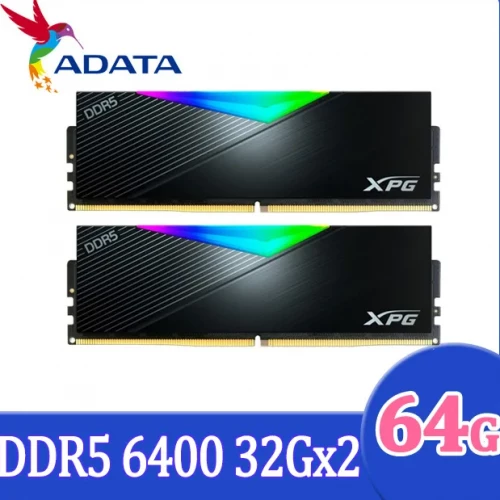 ADATA XPG Lancer RGB 64GB DDR5 6000 CL30 2x32GB - Black