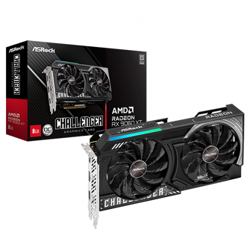 ASROCK RX 9060 XT Challenger OC 8GB
