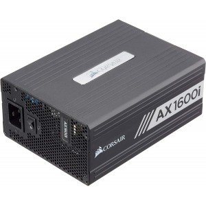 Corsair AX1600i Digital ATX Power Supply — 1600 Watt 80 PLUS® Titanium Fully-Modular PSU - CS-CP-9020087-UK