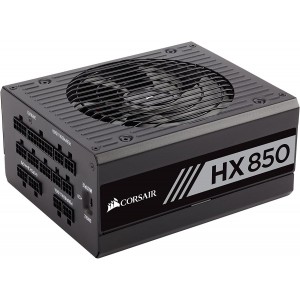 Corsair HX Series HX850 — 850 Watt 80 PLUS Platinum Certified Fully Modular PSU