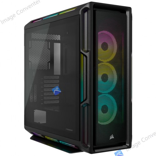 Corsair iCUE 5000T RGB Tempered Glass Mid Tower Smart Case Black - CS-CC-9011230-WW