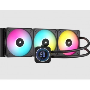 CORSAIR iCUE H170i ELITE LCD XT Liquid CPU Cooler - IPS LCD Screen - CS-CW-9060076-WW