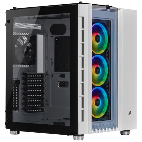 CORSAIR CRYSTAL SERIES 680X TG RGB ATX B/W 