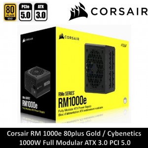 CORSAIR RME SERIES - RM1000E 1000W GOLD FULL MODULAR ATX 3.0 & PCIE 5.0