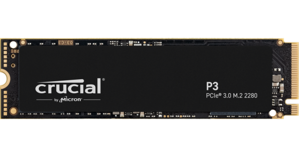 CRUCIAL P3 3500MB/S NVME GEN3 M.2 4TB