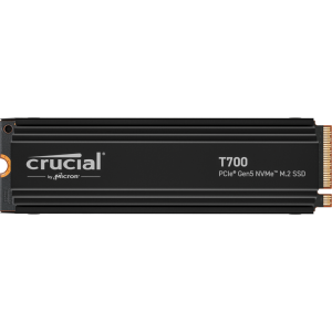 Crucial T700 1TB Gen5 NVMe M.2 SSD with Heatsink