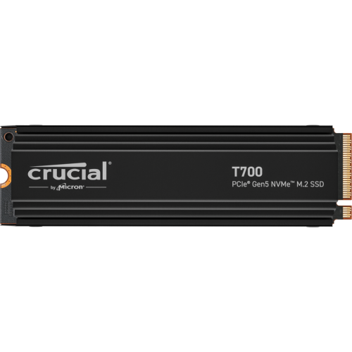 CRUCIAL T700 2TB GEN5 NVME M.2 SSD WITH HEATSINK