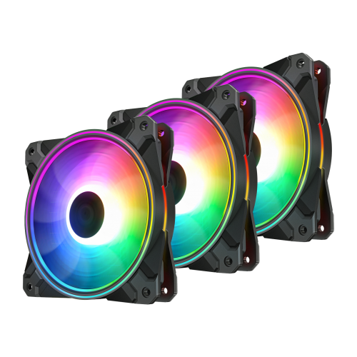Deepcool CF120+, 3 x 12cm PWM ARGB Fan