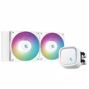 Deepcool LE520 AIO 2 x ARGB FAN WHITE