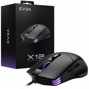 EVGA X12 MOUSE BLACK 