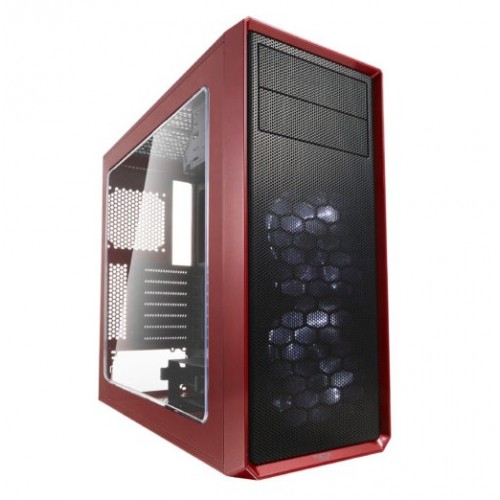 FRACTAL DESIGN Focus G Red (Window Edition) - FD-CA-FOCUS-RD-W