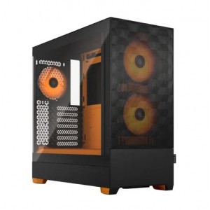 FRACTAL DESIGN  Pop Air RGB Orange Core TG Clear Tint - FD-C-POR1A-05