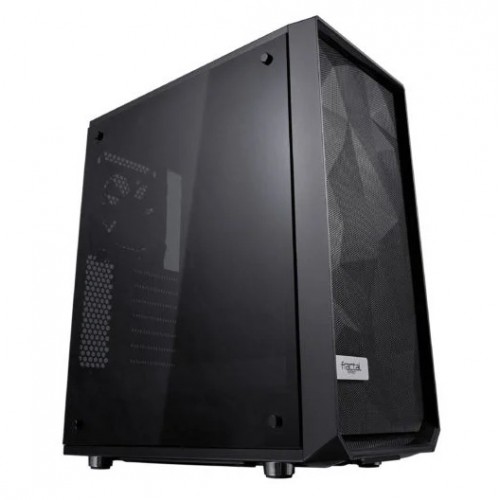 FRACTAL DESIGN Meshify C Black – Dark TG - FD-CA-MESH-C-BKO-TG