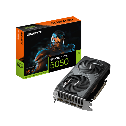 GIGABYTE GeForce RTX™ 5050 WINDFORCE OC 8G