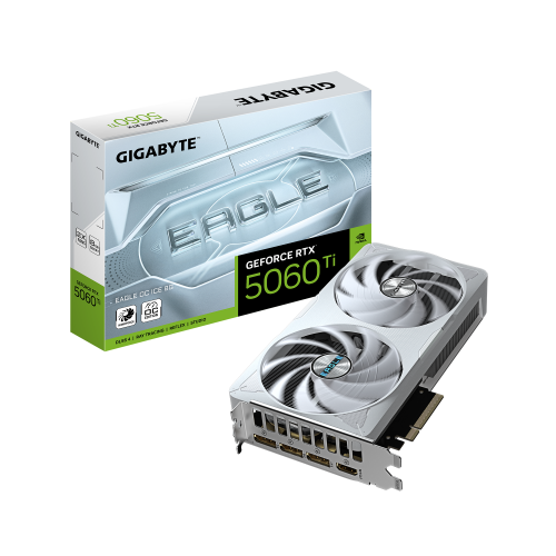 GIGABYTE GeForce RTX™ 5060 Ti EAGLE OC ICE 8G