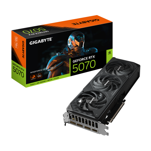 GIGABYTE GeForce RTX™ 5070 WINDFORCE OC SFF 12G