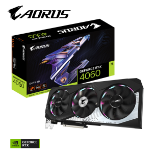 GIGABYTE AORUS GeForce RTX™ 4060 ELITE 8G -GV N4060AORUS E-8GD
