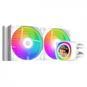 ID Cooling FX240 LCD - White