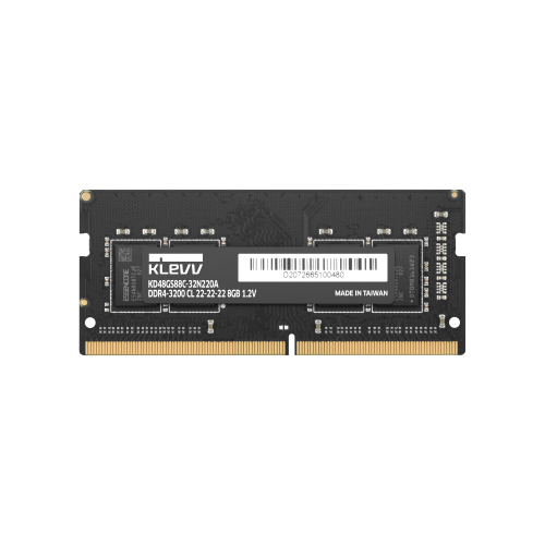 KLEVV PERF SODIMM - 8GB DDR4 3200 CL22 -KLVP-KD48GS880-32N220A