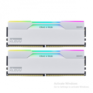 KLEVV CRAS V 6400 CL32 RGB DDR5 (2x32GB) - White