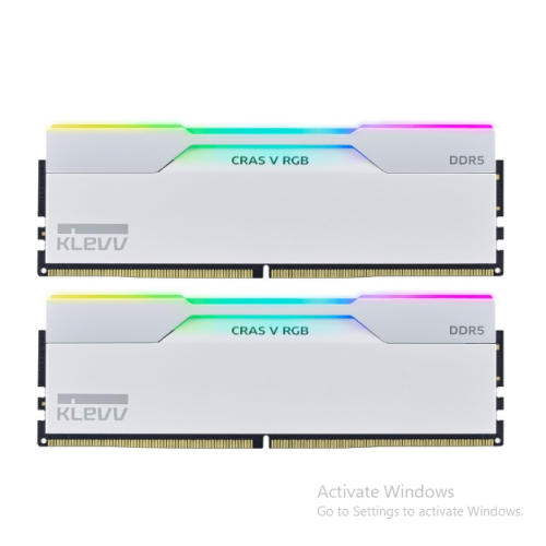 KLEVV CRAS V 6400 CL32 RGB DDR5 (2x32GB) - White