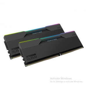 KLEVV CRAS V 6400 CL32 RGB DDR5 (2x32GB) - Black