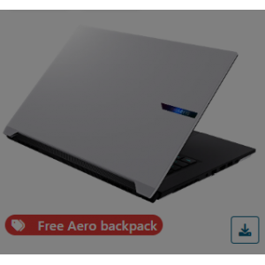 GIGABYTE AERO X16, QHD+, RZYEN AI 7 350, RTX 5070 8GB, DDR5 16GB x 1, M.2 1TB x 1, WIN 11 HOME, GRAY