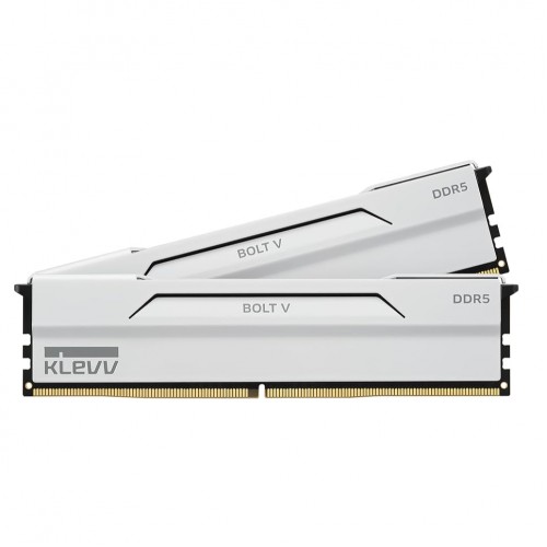 KLEVV BOLT V DDR5 6000 CL30 64GB (2x32GB) - Pure White