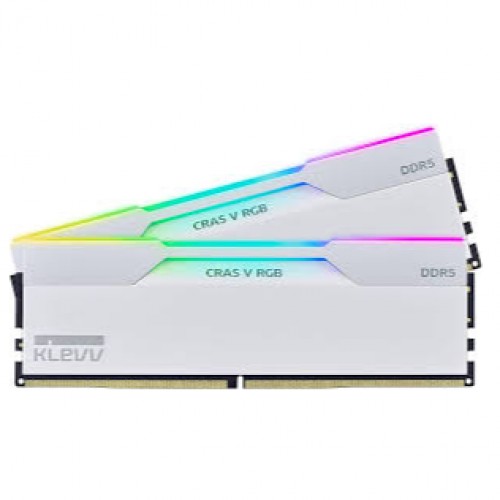 KLEVV CRAS V RGB DDR5 32GB (2x16GB) 7200MHz CL34 - White