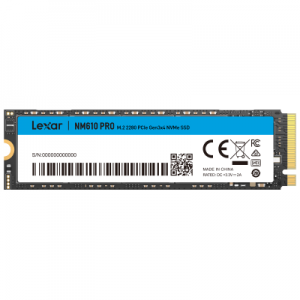 LEXAR NM610 PRO 500GB Gen3x4 NVME 3300MB/s