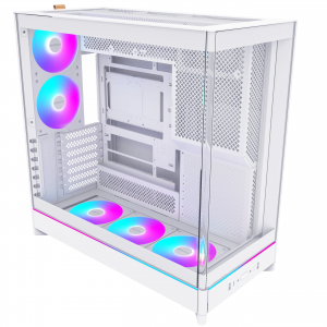 MONTECH HS02 Pro White (TG Front 5 Fan ARGB)