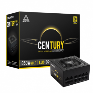 MONTECH CENTURY 850W 80+ Gold Full Modular PSU