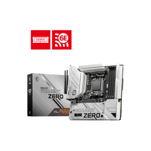 MSI B650M PROJECT ZERO AM5 m-ATX MOTHERBOARD - D5