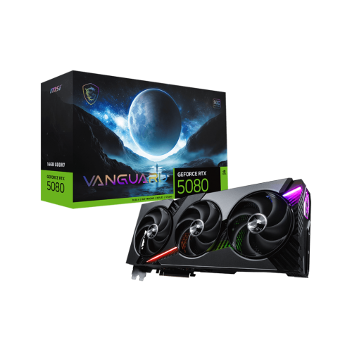 MSI RTX5080 VANGUARD SOC 16G D7 GAMING GRAPHICS CARD