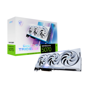 MSI RTX5070 GAMING TRIO OC 12G D7 GAMING GRAPHICS CARD - WHITE