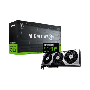 MSI RTX5060TI VENTUS 3X OC 16G D7 GAMING GRAPHICS CARD