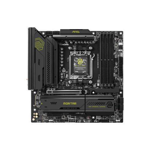 MSI MAG B850M MORTAR WIFI AM5 m-ATX MOTHERBOARD - D5