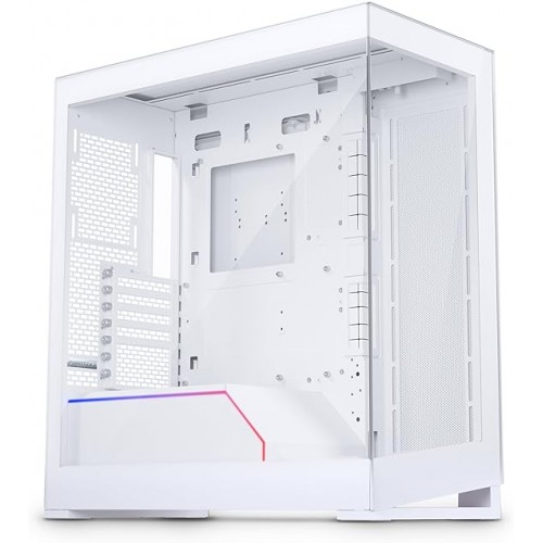 Phanteks NV Series NV5 Case, Tempered Glass Windows, DRGB, Matte White - PH-NV523TG_DMW01