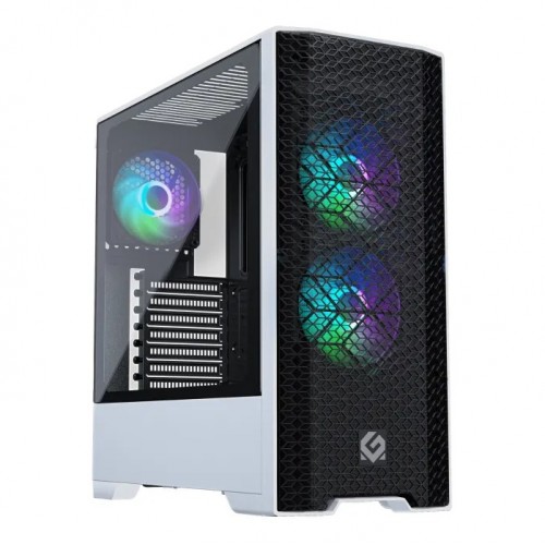 M.G Neo Air 2 midtower case, 3x 120mm DRGB fans, White - MG-NE523A_DWT06