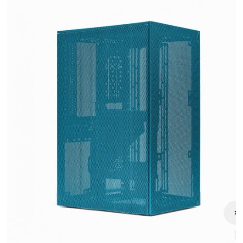 Meshroom S Mini ITX Case - Peacock Blue - PCIE 4.0 - SSU-MESH-S-BU-PCI4