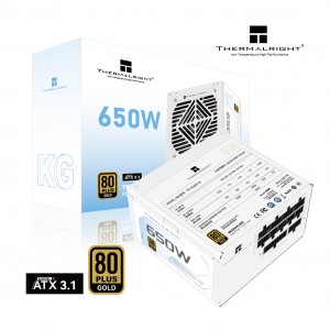 Thermalright KG 650W 80+ Gold Modular (ATX3.1) - White