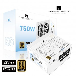 Thermalright KG 750W 80+ Gold Modular (ATX3.1+Gen5.1) - White