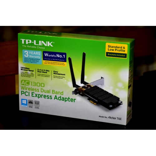 TP-LINK AC1300 WIFI DUAL-BAND - T6E PCI E