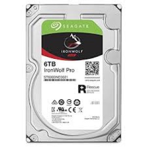 3.5” INTERNAL HDD SEAGATE IRON WOLF - 6TB