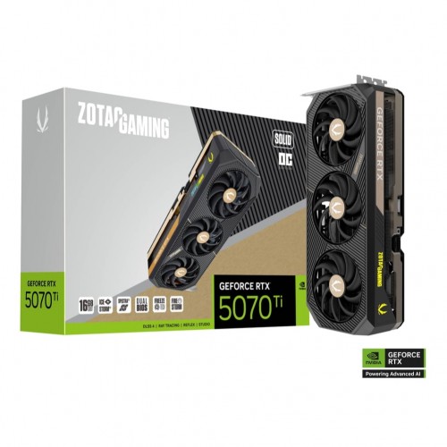 ZOTAC GAMING RTX 5070 Ti SOLID OC 16GB