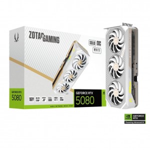 ZOTAC GAMING RTX 5080 SOLID OC 16GB - White
