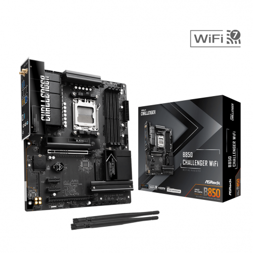 ASROCK B850 CHALLENGER WIFI7 - BLACK ASROCK B850 CHALLENGER WIFI7 - BLACK