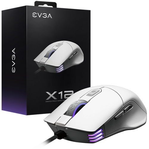 EVGA X12 MOUSE WHITE 